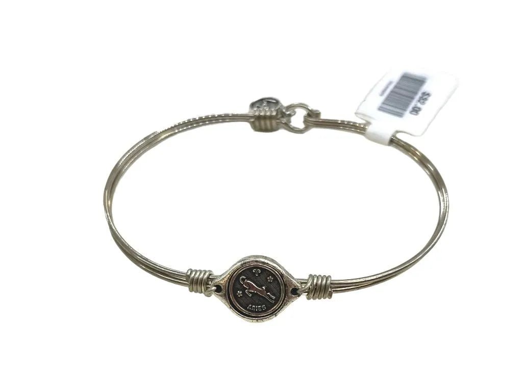 Luca and Danni Silver Zodiac Sign Bracelet - Heritage - Boutique.com