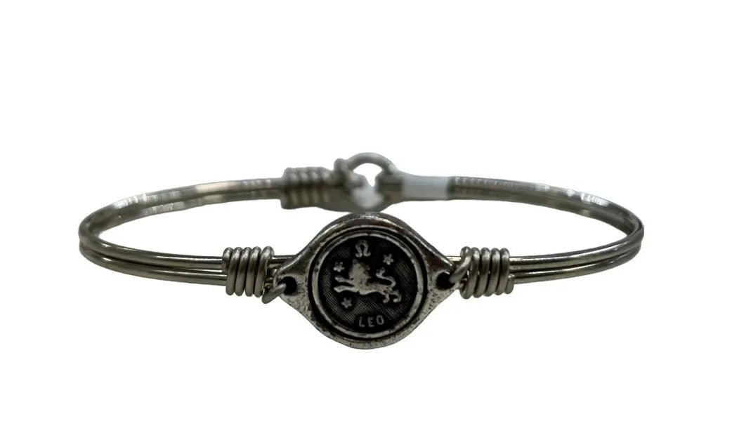 Luca and Danni Silver Zodiac Sign Bracelet - Heritage - Boutique.com
