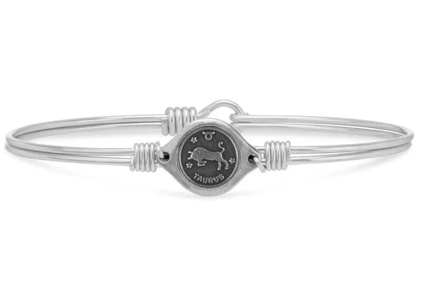 Luca and Danni Silver Zodiac Sign Bracelet - Heritage - Boutique.com