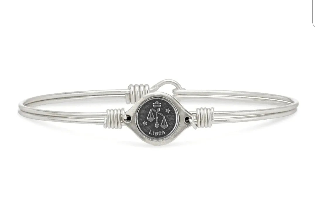 Luca and Danni Silver Zodiac Sign Bracelet - Heritage - Boutique.com