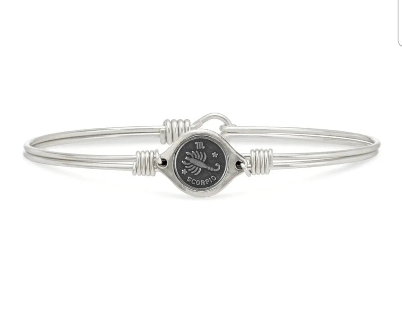 Luca and Danni Silver Zodiac Sign Bracelet - Heritage-Boutique.com