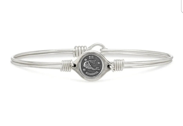 Luca and Danni Silver Zodiac Sign Bracelet - Heritage-Boutique.com