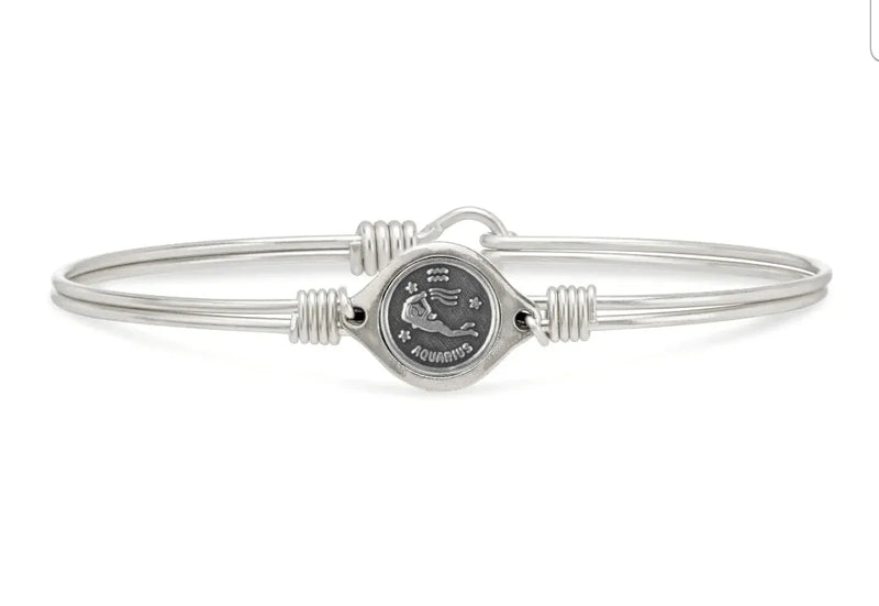Luca and Danni Silver Zodiac Sign Bracelet - Heritage-Boutique.com