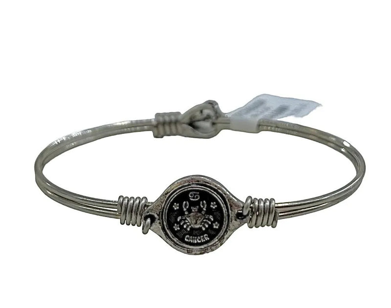 Luca and Danni Silver Zodiac Sign Bracelet - Heritage-Boutique.com