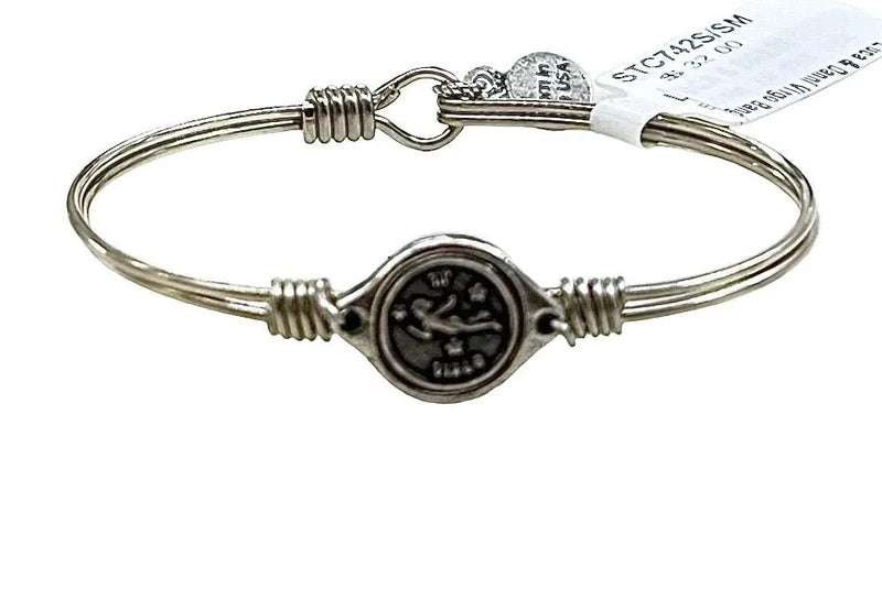 Luca and Danni Silver Zodiac Sign Bracelet - Heritage-Boutique.com