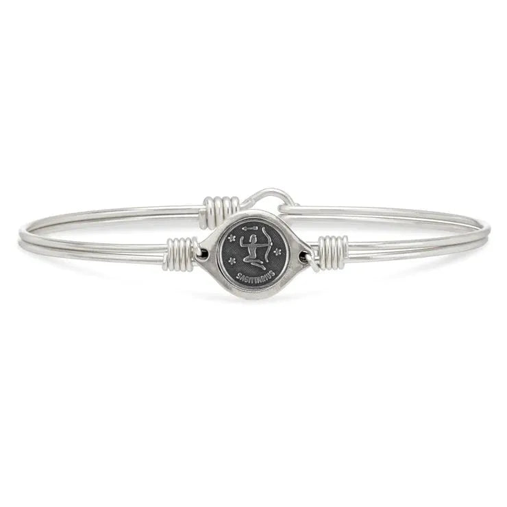 Luca and Danni Silver Zodiac Sign Bracelet - Heritage-Boutique.com