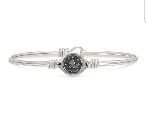 Luca and Danni Silver Zodiac Sign Bracelet - Heritage-Boutique.com