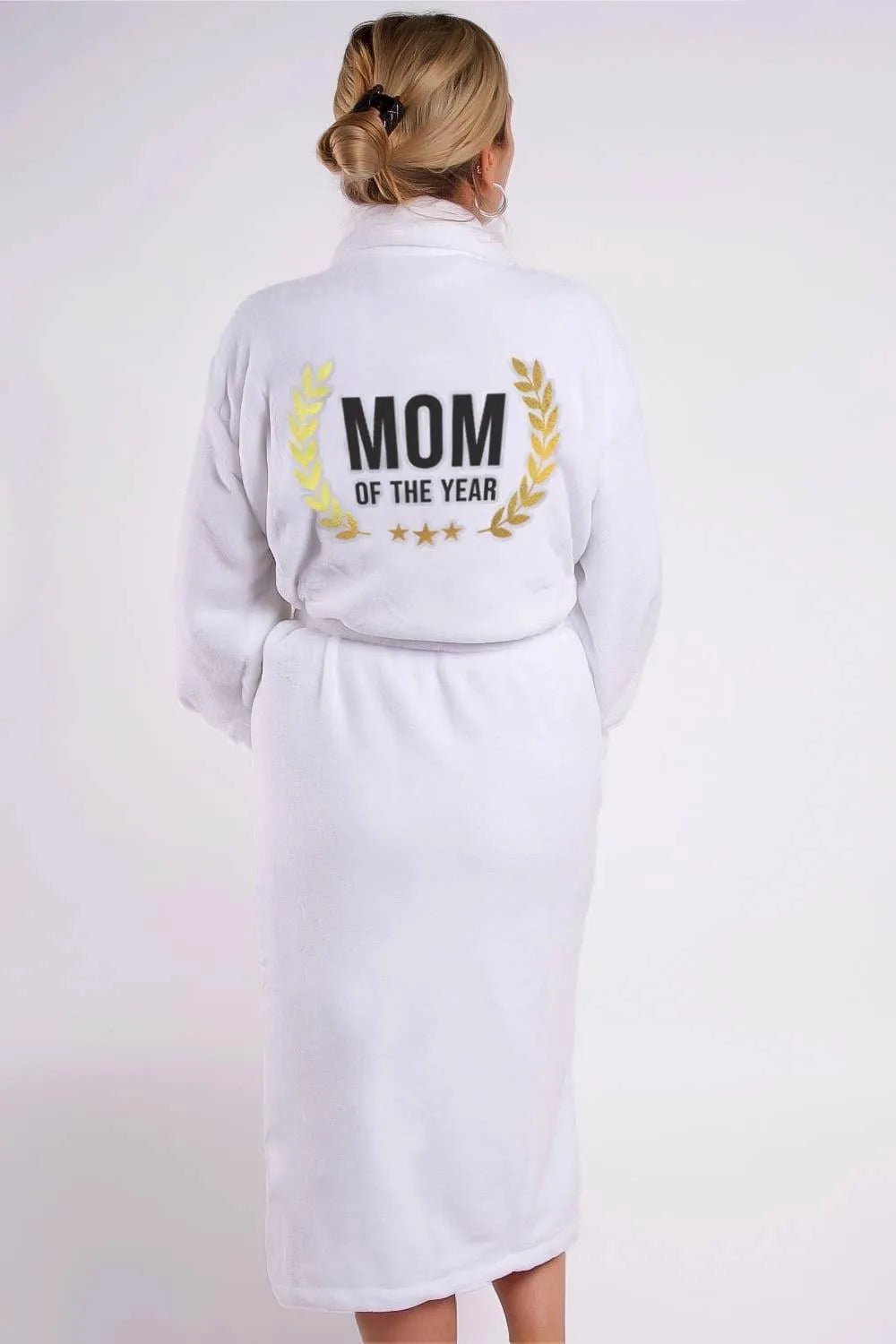 LUXE PLUSH ROBE - Mom Of The Year - Heritage - Boutique.com