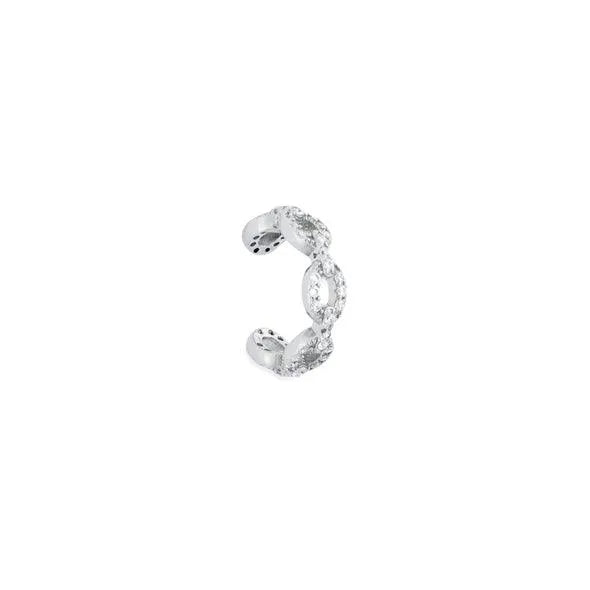 Maeve Ear Cuff Silver - Heritage-Boutique.com