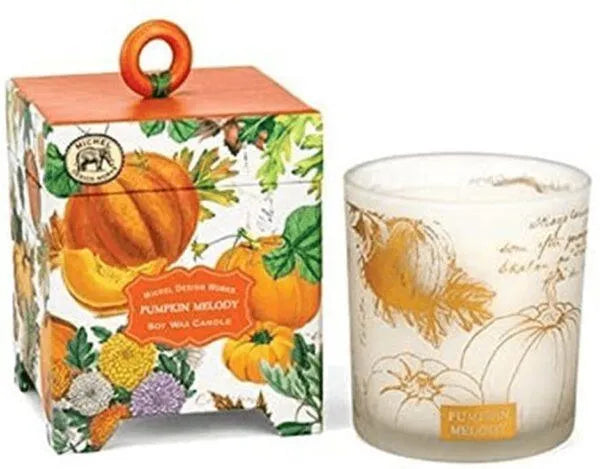 Michel Pumpkin Melody Candle 6.5 oz - Heritage-Boutique.com
