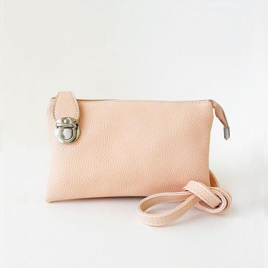 Nude Crossbody Bag - Heritage-Boutique.com