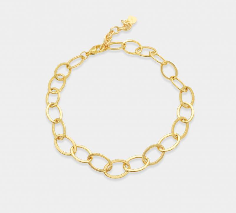 O Chain Anklet- Gold - Heritage-Boutique.com