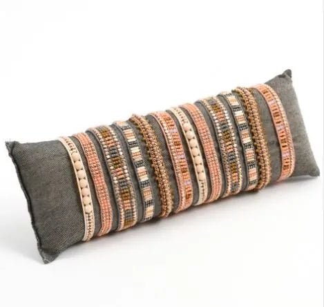 Pink House Tonal Pull Bracelets - Heritage - Boutique.com