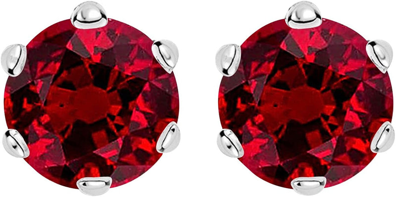 Silver Cubic Zirconia Stud Earrings