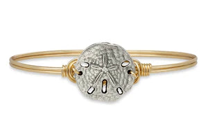 Luca and Danni Gold Sand Dollar Bracelet