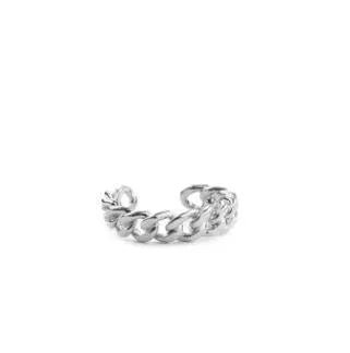 Silver Curb Link Ring - Heritage - Boutique.com