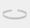 Silver Honeycomb Cuff - Heritage - Boutique.com