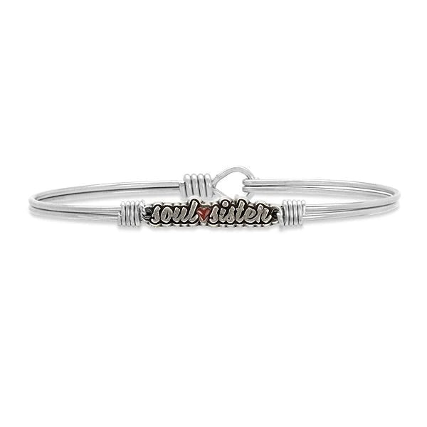 Luca and Danni Silver "Soul Sister" Bracelet