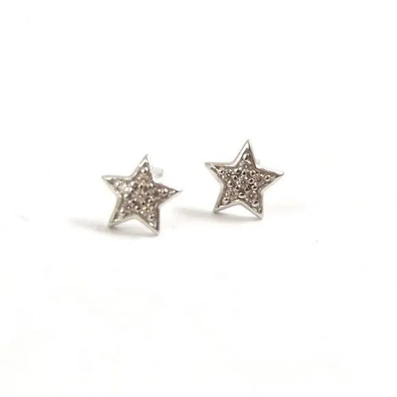Starry Eyed Studs Silver - Heritage-Boutique.com