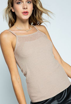Camisole Tank with Stones