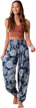 Teal Mandala Harem Pants - Heritage - Boutique.com
