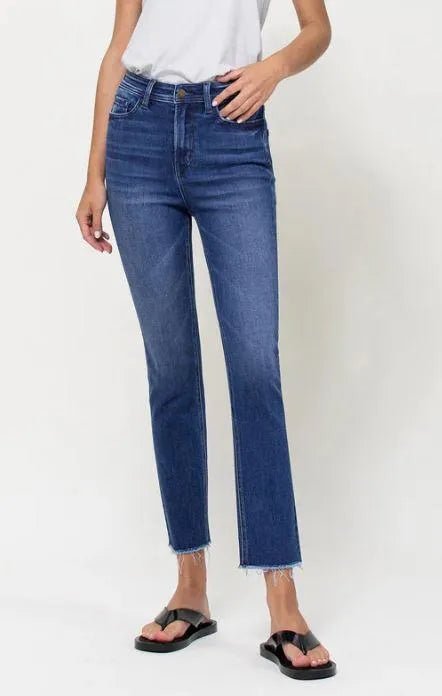 Vervet A Little Closer Slim High Rise Jeans - Heritage - Boutique.com