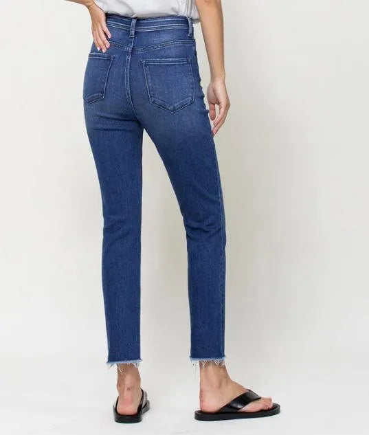 Vervet A Little Closer Slim High Rise Jeans - Heritage-Boutique.com