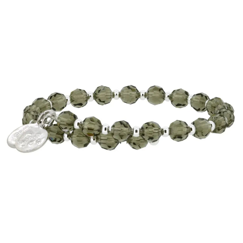 Wind & Fire Crystal Black Diamond Bracelet - Heritage-Boutique.com