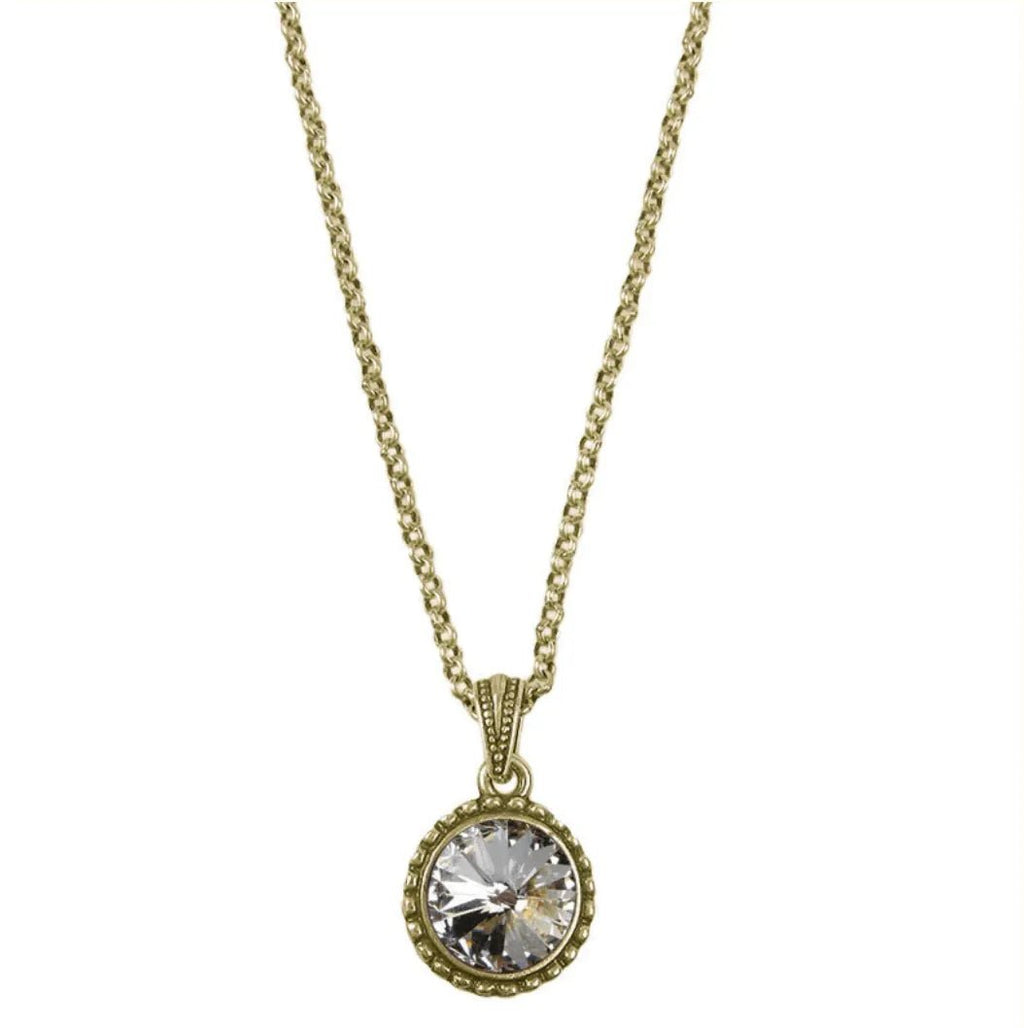 Wind and Fire Gold Birthstone Necklace - Heritage - Boutique.com