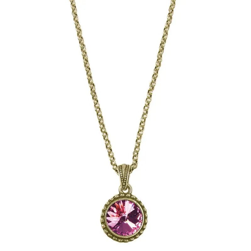 Wind and Fire Gold Birthstone Necklace - Heritage - Boutique.com