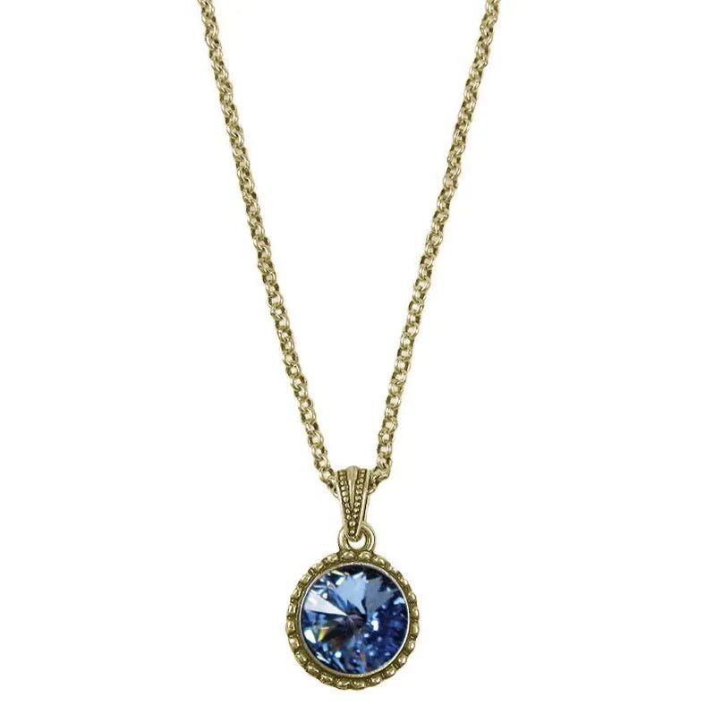 Wind and Fire Gold Birthstone Necklace - Heritage - Boutique.com