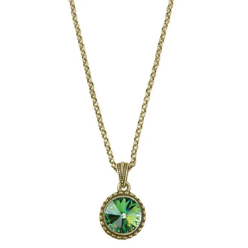 Wind and Fire Gold Birthstone Necklace - Heritage - Boutique.com