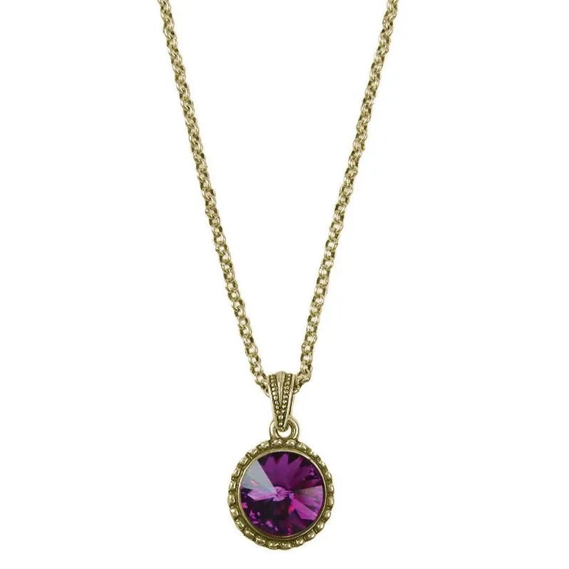 Wind and Fire Gold Birthstone Necklace - Heritage - Boutique.com