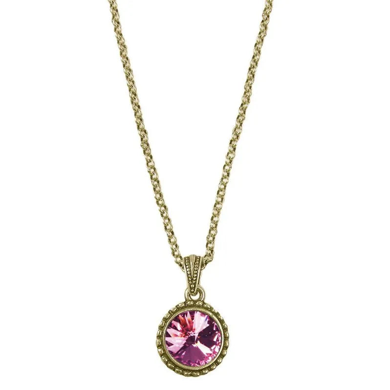Wind and Fire Gold Birthstone Necklace - Heritage-Boutique.com