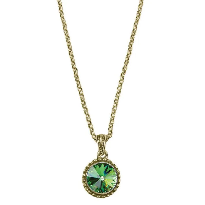 Wind and Fire Gold Birthstone Necklace - Heritage-Boutique.com