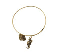 Wind and Fire Gold "Seahorse" Bracelet - Heritage - Boutique.com