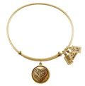 Wind and Fire Heart "Love" Bracelet - Heritage - Boutique.com
