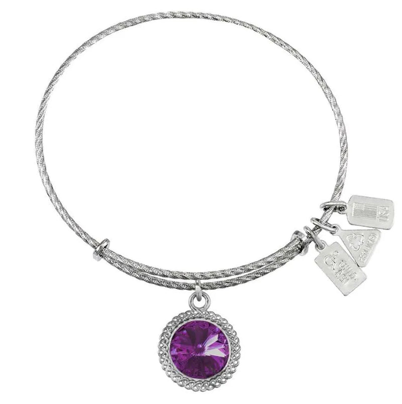 Wind and Fire Silver Birthstone Bracelet - Heritage-Boutique.com