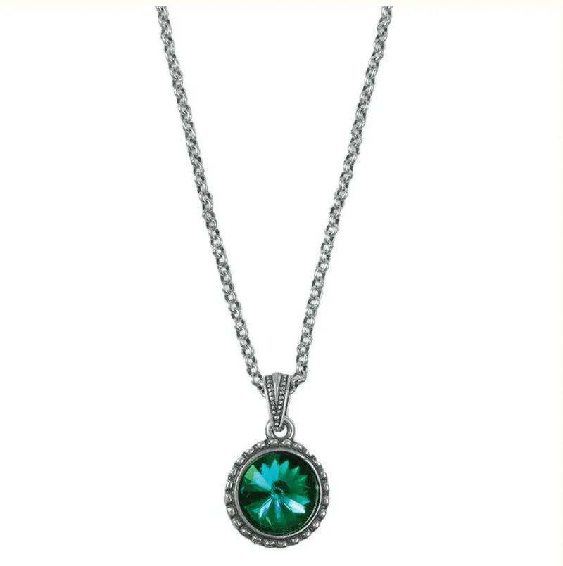 Wind and Fire Silver Birthstone Necklace - Heritage-Boutique.com