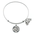 Wind and Fire Silver "Love Letters" Initial Bracelet - Heritage - Boutique.com
