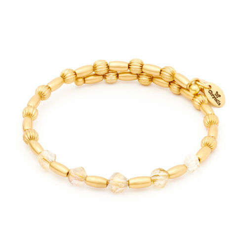 Chrysalis Winter Gold Gaia Wrap Bangle