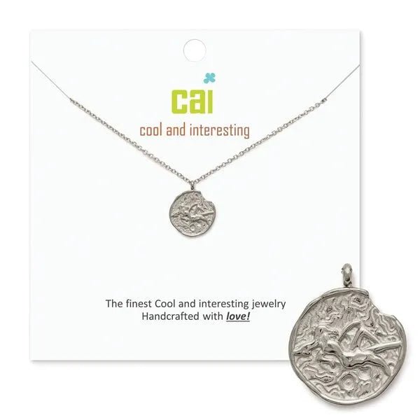Zodiac Coin Necklace - Heritage - Boutique.com