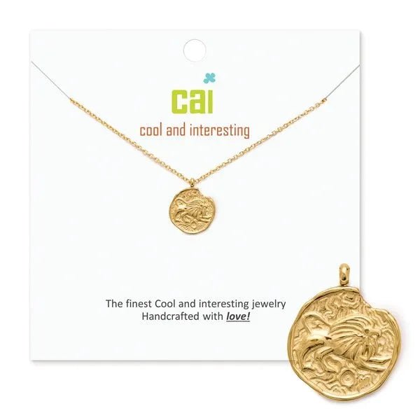 Zodiac Coin Necklace - Heritage - Boutique.com