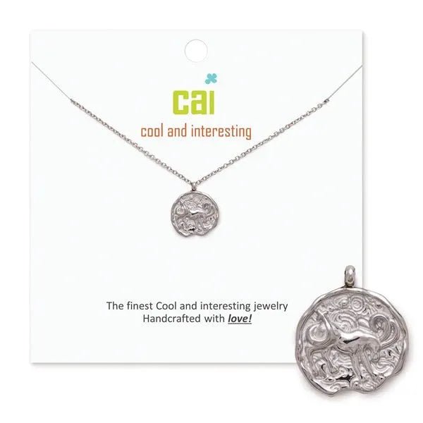 Zodiac Coin Necklace - Heritage - Boutique.com