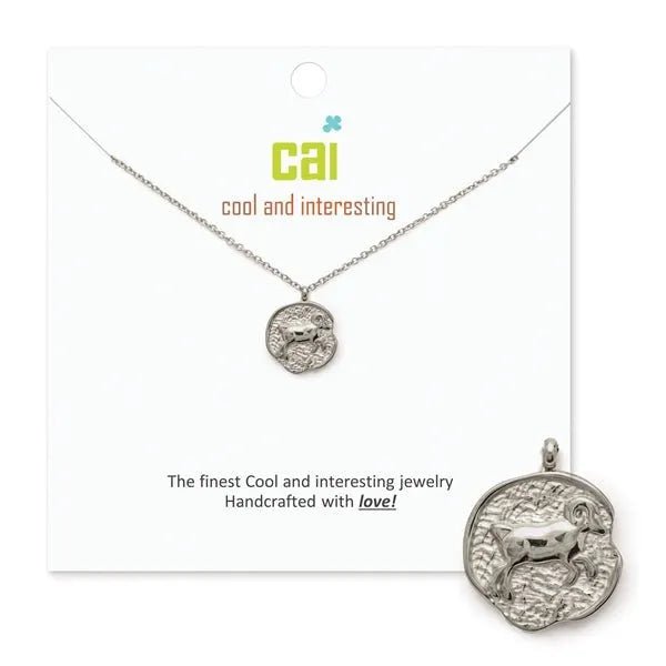 Zodiac Coin Necklace - Heritage - Boutique.com