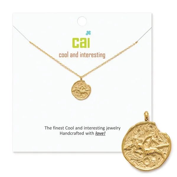 Zodiac Coin Necklace - Heritage - Boutique.com