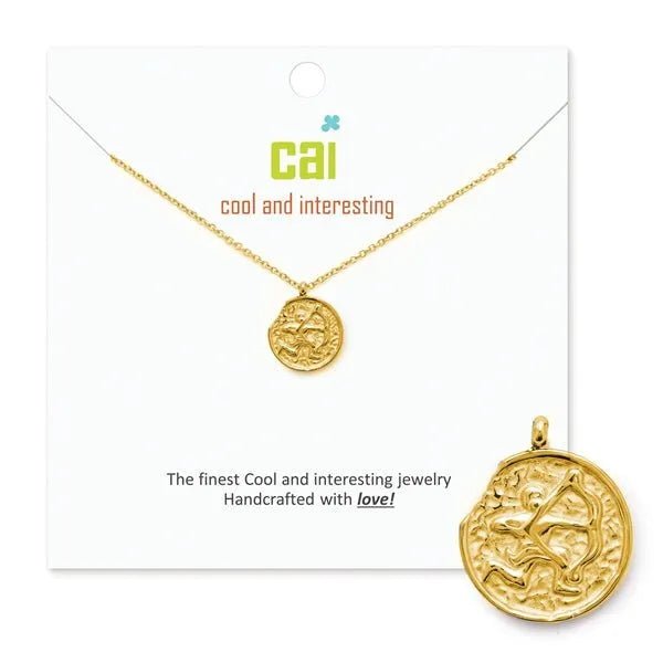 Zodiac Coin Necklace - Heritage - Boutique.com