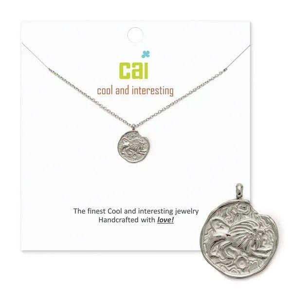 Zodiac Coin Necklace - Heritage - Boutique.com
