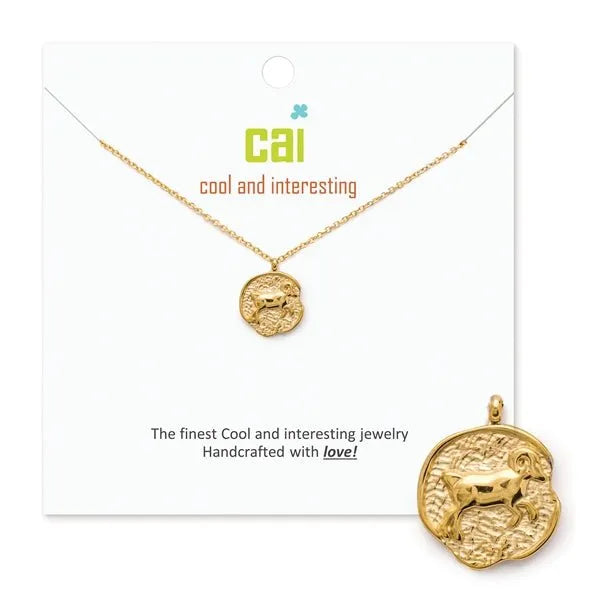 Zodiac Coin Necklace - Heritage-Boutique.com