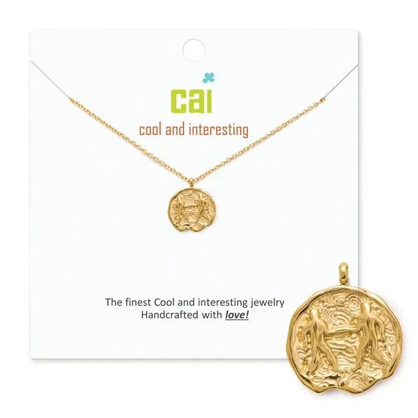 Zodiac Coin Necklace - Heritage-Boutique.com